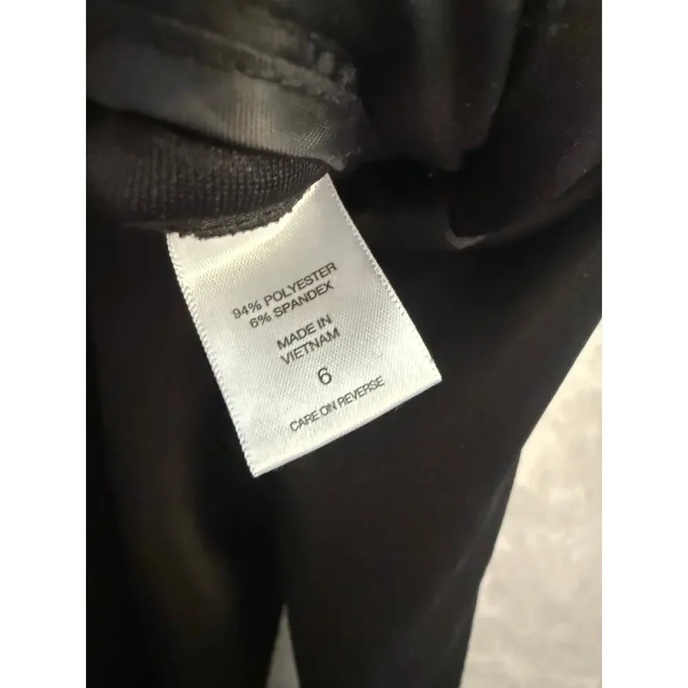 NY&C Tailored Stretch Dress Pants Trousers Satin Style New York & Company - Picture 4 of 9